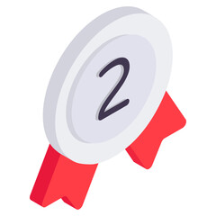 Trendy vector design of quality badge