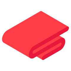 Modern design icon of towel 
