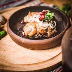 Arabic Cuisine: Middle Eastern traditional lunch. It's also Ramadan 