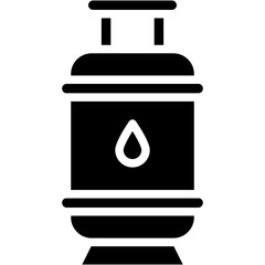 Gas Cylinders vector design icon.svg