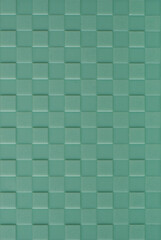 Glossy seafoam green square tiles texture pattern interior design 
