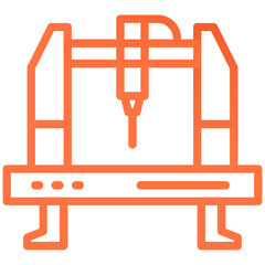 Cnc Machine vector design icon.svg