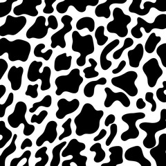 Cow print pattern animal seamless. Cow skin abstract for printing, cutting, and crafts Ideal for mugs, stickers, stencils, web, cover, wall stickers, home decorate and more.