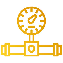 Obraz premium Gauge vector design icon.svg