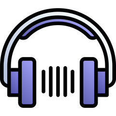 Headphones vector design icon.svg