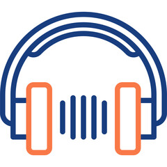 Headphones vector design icon.svg