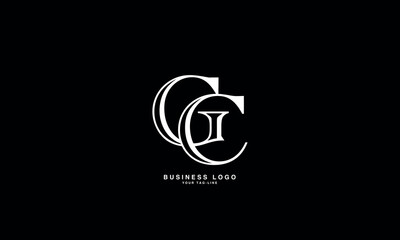 GC. CG. G. C. Abstract Letters Logo Monogram