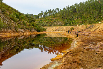 Vivid Strata and Cracked Earth at Rio Tinto