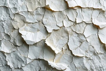 A White Wall With Peeling Paint