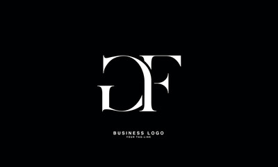 GF, FG, G, F, Abstract Letters Logo Monogram