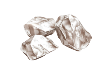 valuable metals such as iridium on a white background.