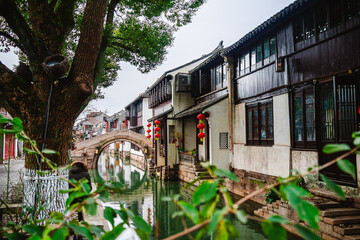 Zhouzhuang historical village, China