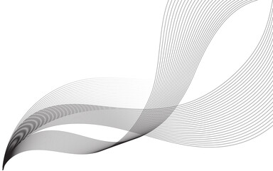 Wave Lines Pattern Abstract Background. Vector Illustration. Technology Banner. Wallpaper. Backdrop. Digital
