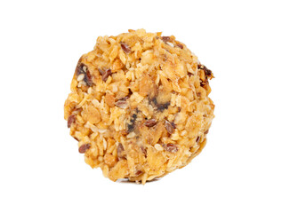Granola cookies isolated