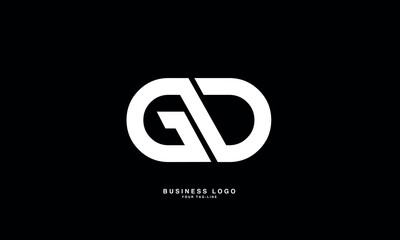 GD, DG, G, D, Abstract Letters Logo Monogram