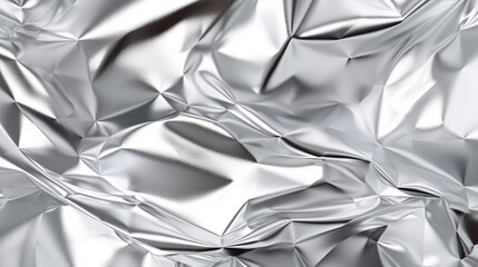 Seamless silver leaf background texture transparent.Generative AI