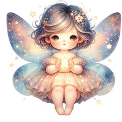 Fototapeta premium Fairy of element in the forest