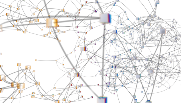 technology with polygonal shapes on dark blue background. Design digital technology