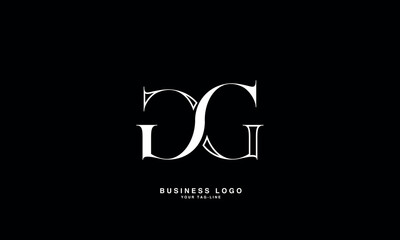 G, GG, Abstract Letters Logo Monogram
