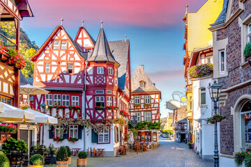 Fototapeta na wymiar Altstadt, Beilstein, Deutschland 
