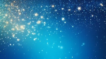 Obraz premium Gradient abstract stars background, starry night sky