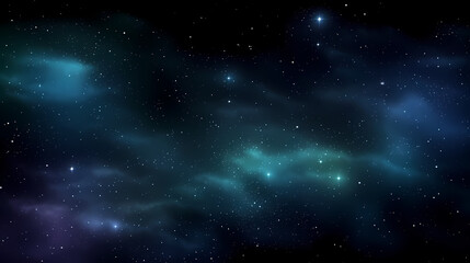 Obraz premium Sparkling starry night sky background