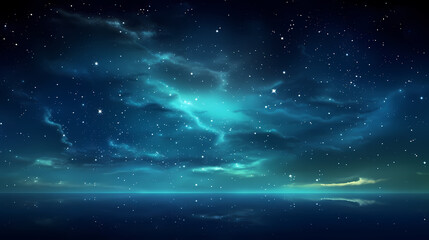 Obraz premium Gradient abstract stars background, starry night sky