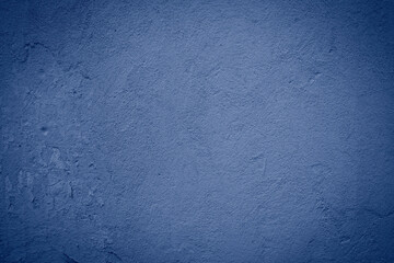 Beautiful decorative navy blue stucco wall