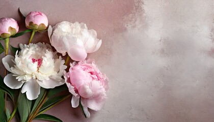 Obraz na płótnie Canvas bouquet of pink flowers
