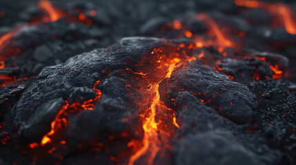 Magma, lava. 