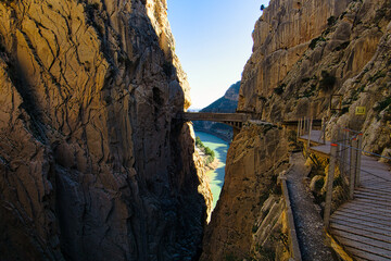 Canyon of Caminito Del Ray (Spain)