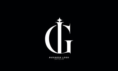 GI, IG, G, I, Abstract Letters Logo Monogram