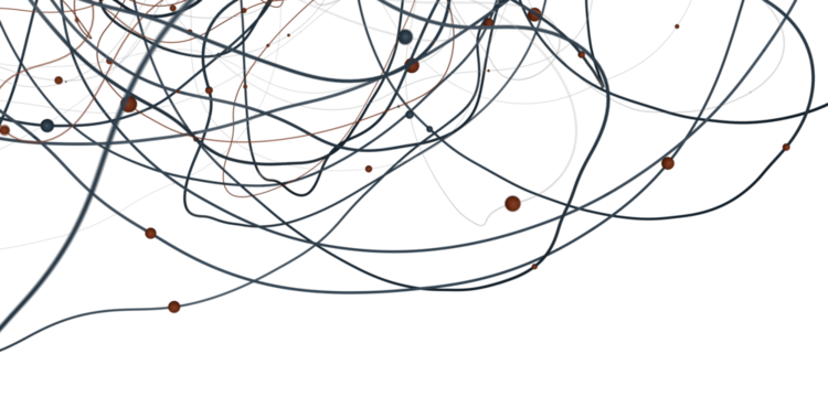 Abstract digital background of points and lines. Glowing plexus. Big data. Network or connection.