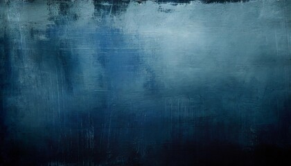 dark blue grungy distressed canvas bacground