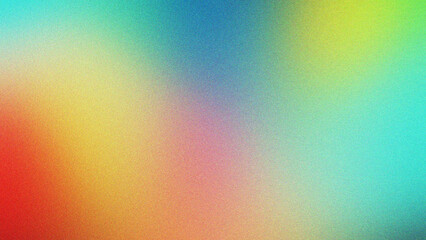 abstract background with colorful gradations with a rough and blurry texture	
