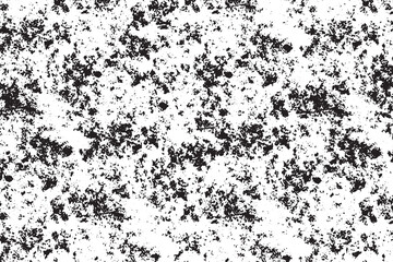 Rustic grunge vector texture with grain and stains. Abstract noise background. Weathered surface. Dirty and damaged. Detailed rough backdrop. Vector graphic illustration with transparent white. EPS10.