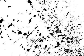 Rustic grunge vector texture with grain and stains. Abstract noise background. Weathered surface. Dirty and damaged. Detailed rough backdrop. Vector graphic illustration with transparent white. EPS10.