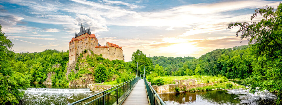 Burg Kriebstein, Waldheim, Sachsen, Deutschland 