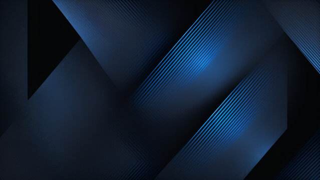 abstract intersection of blue lines