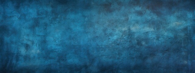 Textured deep blue background grunge, suitable for abstract art themes backdrop background. grunge textures for poster and banner design.
