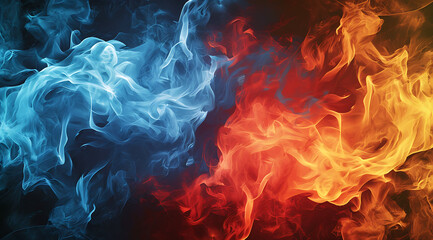 fire wallpaper blue flame in
