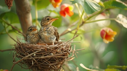 nest baby birds