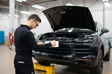 Professional car mechanics providing expert servicing and maintenance for vehicles. Small business