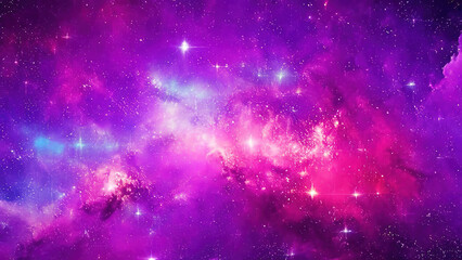 Modern Colorful space galaxy cloud nebula, Stary night cosmos. Universe science astronomy