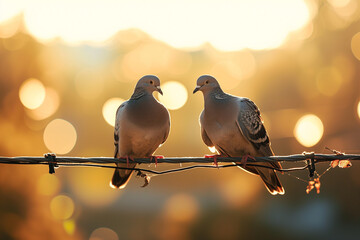 doves in love - Powered by Adobe