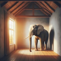Illustration of elephant in the room