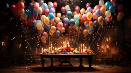 happy birthday celebration