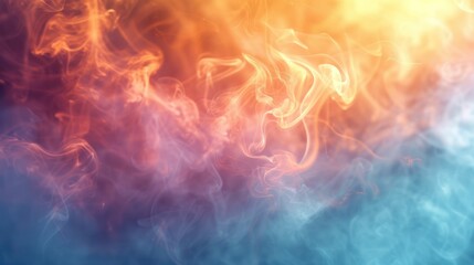Fototapeta premium bright colored smoke