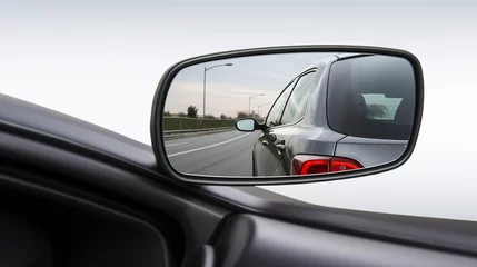 Fotobehang A photo of a Car's Blind Spot Detection © Xfinity Stock