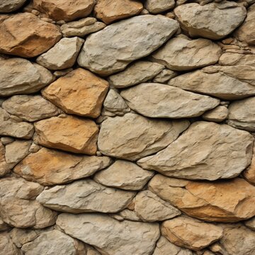 Brown-Grey Rock Surface: Textured Illustration for Natural Environments